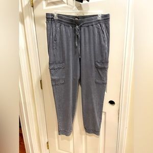 Torrid gray washed cargo pants 2XL NWT